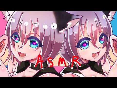 【ASMR】梨　囁き声・咀嚼音・飲み物を飲む音Mastication sound　pear【Vtuber】