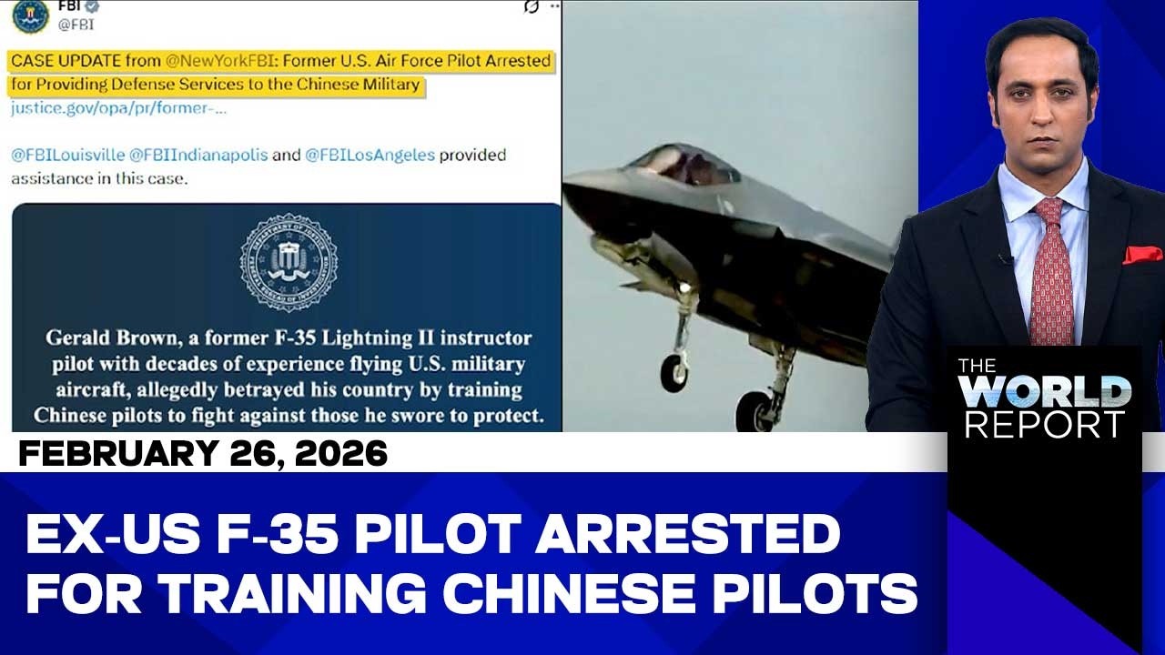 Ex-US F-35 Pilot Arrested For Training Chinese Military Pilots | US Boat Shooting Cuba