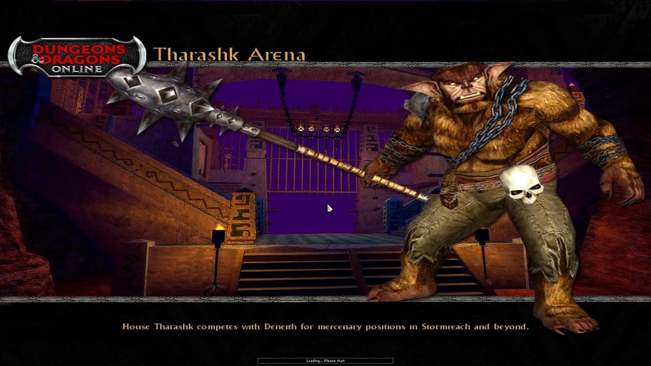 Dungeons & Dragons Online Solo R1 Heroic Leveling - Tharashk Arena