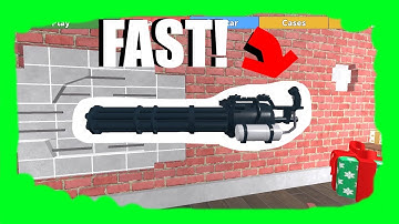 Get this fast! | Zombie Uprising Roblox How to get Minigun!