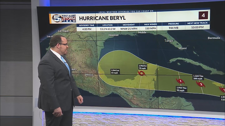 Beryl Remains a Dangerous Category 4 Hurricane
