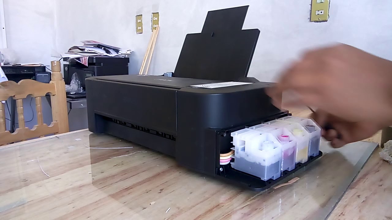Quitar guías que dañan impresión de Epson L120 para sublimado - YouTube
