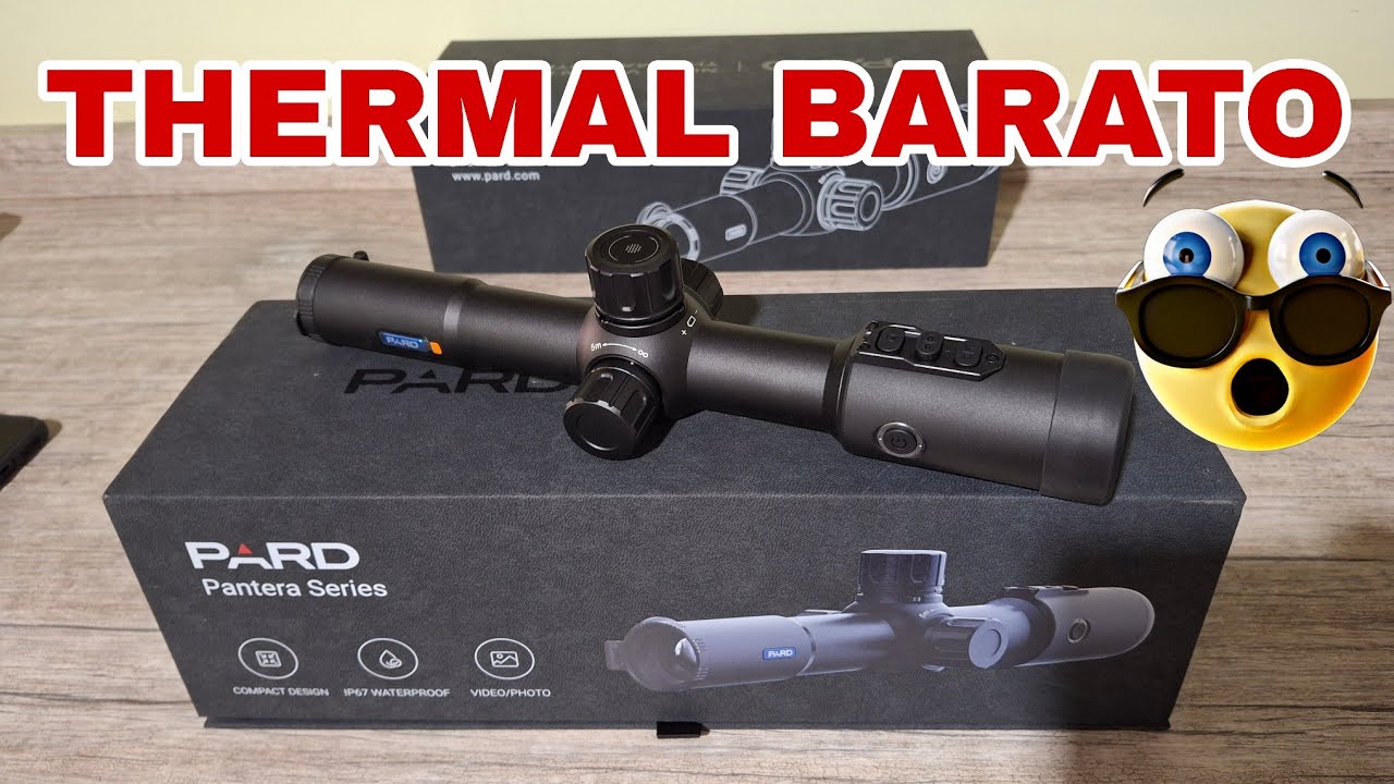COMO É A LUNETA TÉRMICA PARD PANTERA 256Q 