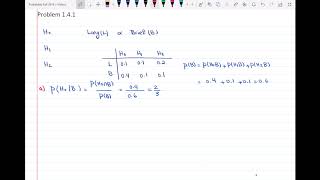 Conditional Probability