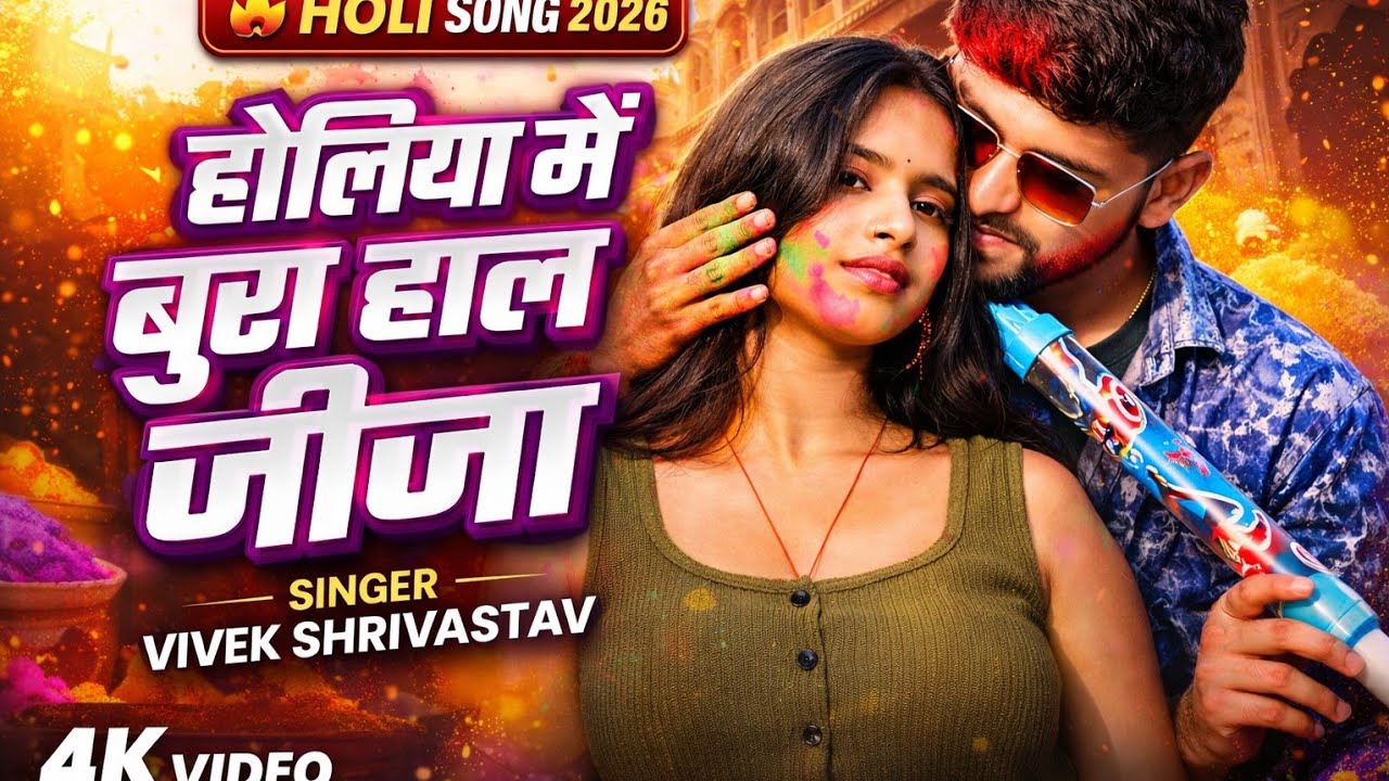 #Video | होलिया में बुरा हाल कईला जीजा | #Vivek Shrivastav | Bhojpuri Holi Song 2026