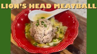 Lion's Head Meatballs: A Flavorful Chinese Delicacy You'll Roar For!