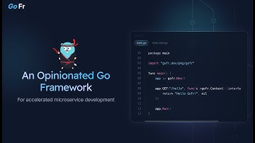 GoFr: An Opinionated Go Framework For accelerated microservice development