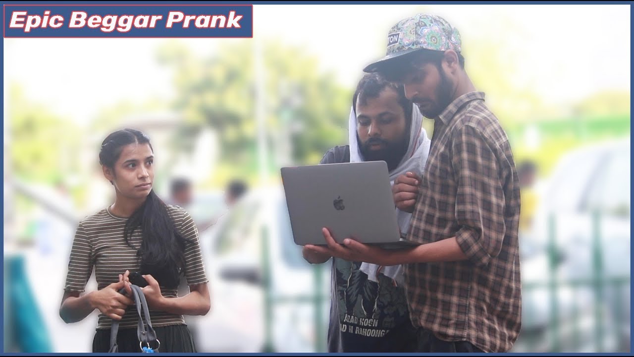Epic Beggar Prank on Girls | BB Pranks | Prank In India
