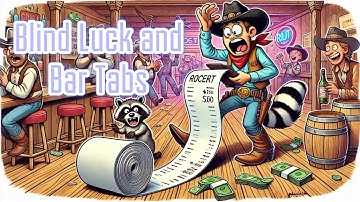 Blind Luck and Bar Tabs (Official Music Video) | Funny Country Song About One Expensive Night
