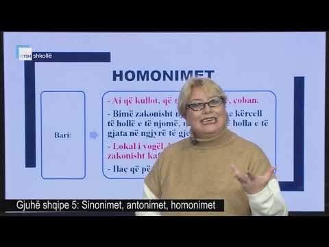Video: Homonimet: Llojet Dhe Shembujt