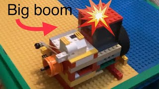 Lego vacuum engine (explosion )