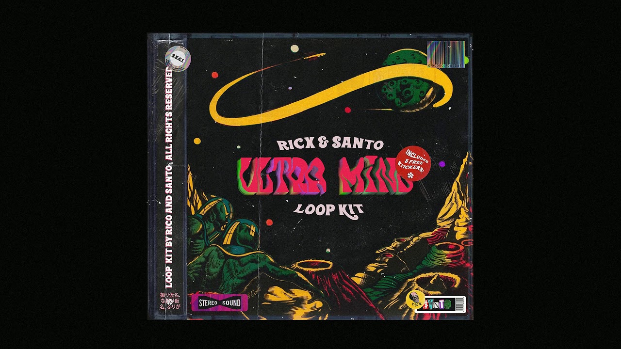 FREE Trap Loop Kit - Ultra Mind (Cubeatz, Frank Dukes, OZ, Travis Scott) + FREE GFX | Santo & Ricx