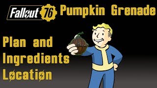 Fallout 76 - Pumpkin Grenade Location