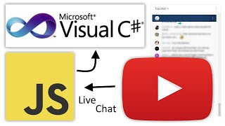 Coding Tutorial | YouTube Live Stream Chat Hook | JavaScript and C# | Requested by You! screenshot 3