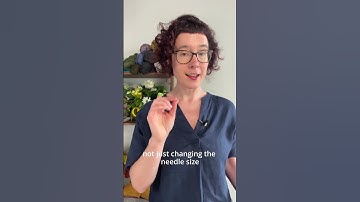 Knitting Tips you MUST Know for Even Tension. #shorts #knitting