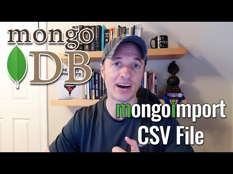Use mongoimport to Import a CSV file into a MongoDB Database and Collection