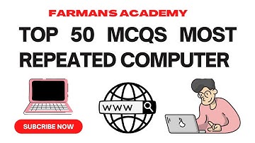 Computer Mcqs For BPS 5 TO 15 Test 2022 |SUKKUR IBA TEST | TOP 50 MCQS QUESTIONS OF COMPUTER |