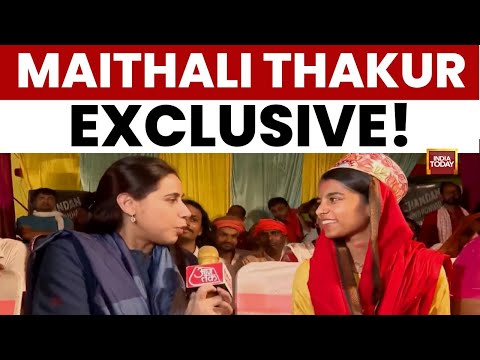 Maithili Thakur Exclusive: At 25, India's Youngest BJP Candidate On Her 'Unplanned' Political Debut