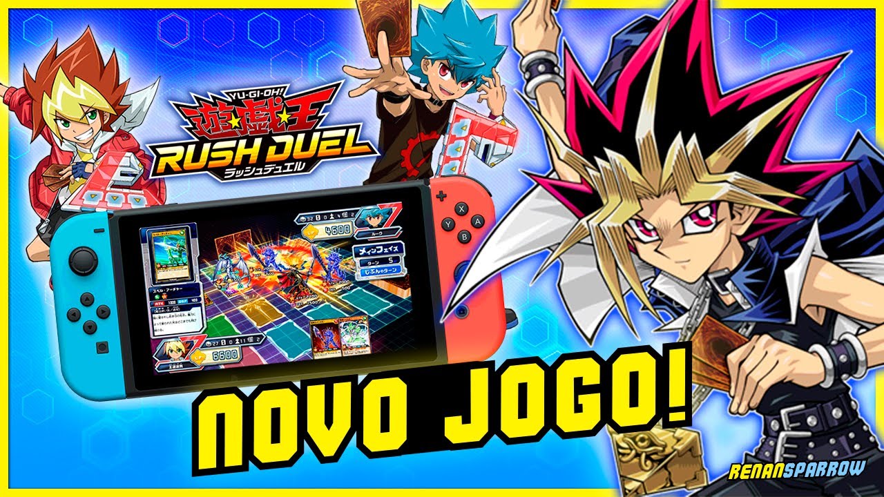 NOVO JOGO DO YU-GI-OH PARA NINTENDO SWITCH: PRIMEIRAS INFORMAÇÕES