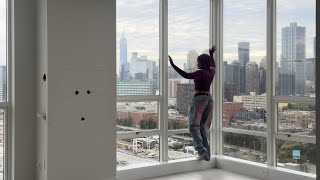 MOVING DAY | empty nyc apartment tour, never claiming jersey city