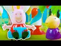 Peppa Pig&#39;s Balloon Bonanza | Let&#39;s Play With Peppa Pig Toys | @PeppaPigOfficial