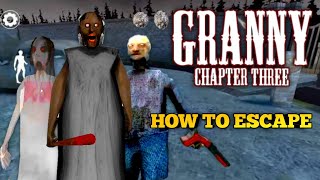 Granny Chapter 3 New Escape And Full Guide Gameplay || How To Escape Granny 3 New Tricks screenshot 3