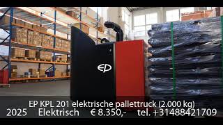 Ep Kpl 201 Elektrische Pallettruck 2.000 Kg