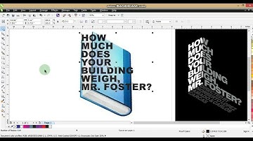 Coreldraw Basic Typography Techniques For Beginners - Ahsan Sabri