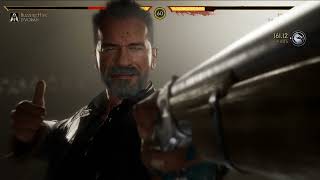 Mortal Kombat 11 - D'Vorah vs The Terminator | Brutal Showdown