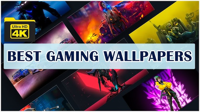 TOP 10 Gaming wallpapers for PC (4K)