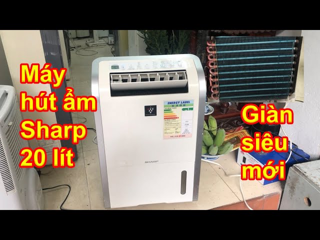 Máy hút ẩm Sharp 20 lít điện 220v Nhật xuất Châu Âu siêu đẹp - An Gia