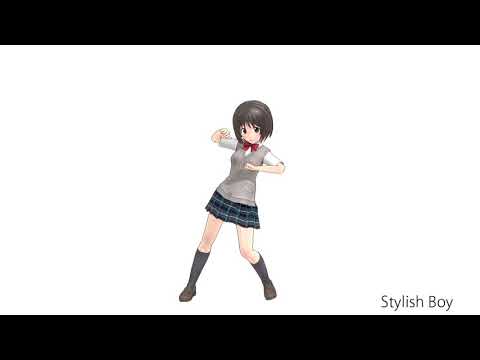 キャラミん・モーション　Stylish Boy
