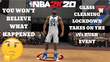 I TOOK MY GLASS-CLEANING LOCKDOWN TO THE 1V1 RUSH EVENT AND YOU WON