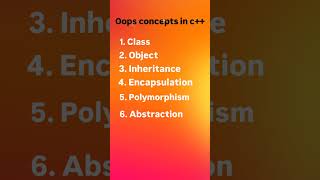 oops concepts in c++ , object oriented programming structure |#c++|