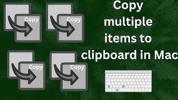 Copy multiple items to clipboard on Mac OS