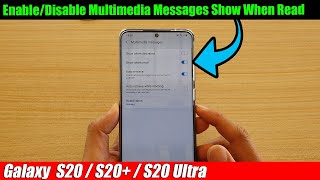 Galaxy S20/S20+: How to Change Text Messages Input Mode to Unicode/GSM Alphabet
