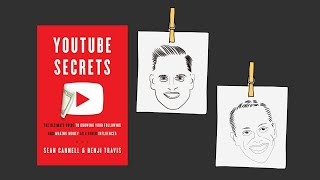 Youtube Secrets Book - Animated Core Message Productivity Game Style