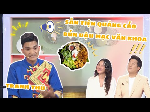 Mạc Văn Khoa chém gió kinh hoàng khi hỗ trợ người chơi, tranh thủ quảng cáo quán bún đậu.