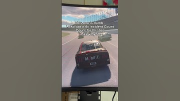 Wasn’t my fault😔#nascar #2025 #racing #race #iracing #sad #automobile #digital