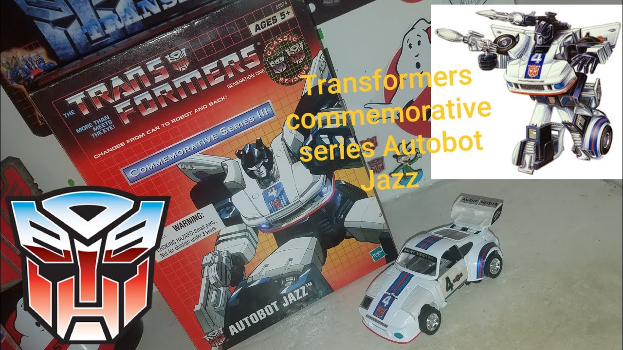 Transformers commemorative series G1 reissue Autobot Jazz review