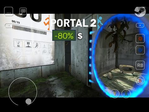 PORTAL 2 iOS & Android Gameplay | Steam Link