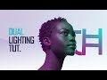 Dual Lighting Effect in Photoshop | Graphic Design