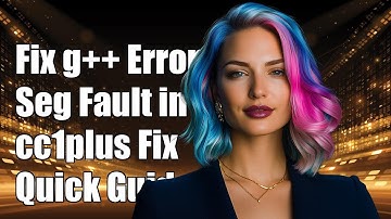 Fixing g++ Internal Compiler Error: Segmentation Fault in cc1plus