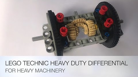 LEGO Technic Heavy Duty Differential (For Heavy Machinery)