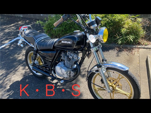 旧車仕様】 スズキ GN125H カスタム 吸い込み 原付 2種 #gn125 #gn125h