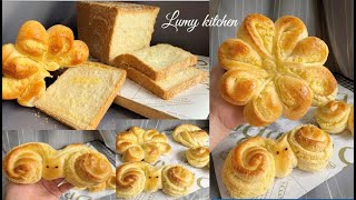 COCONUT BREAD WITH MANY WAYS OF SHAPING. AMAZING TASTE