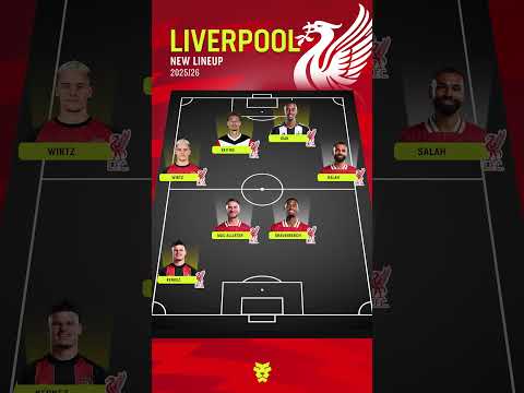 Liverpool S New Squad For The 2025 26 Season 