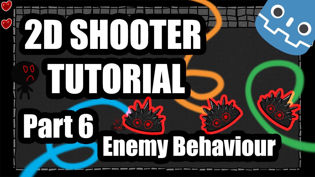 Making a 2D shooter game in Godot Engine : Part 6 (Improving enemy ...