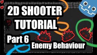 Making a 2D shooter game in Godot Engine : Part 6 (Improving enemy movement)