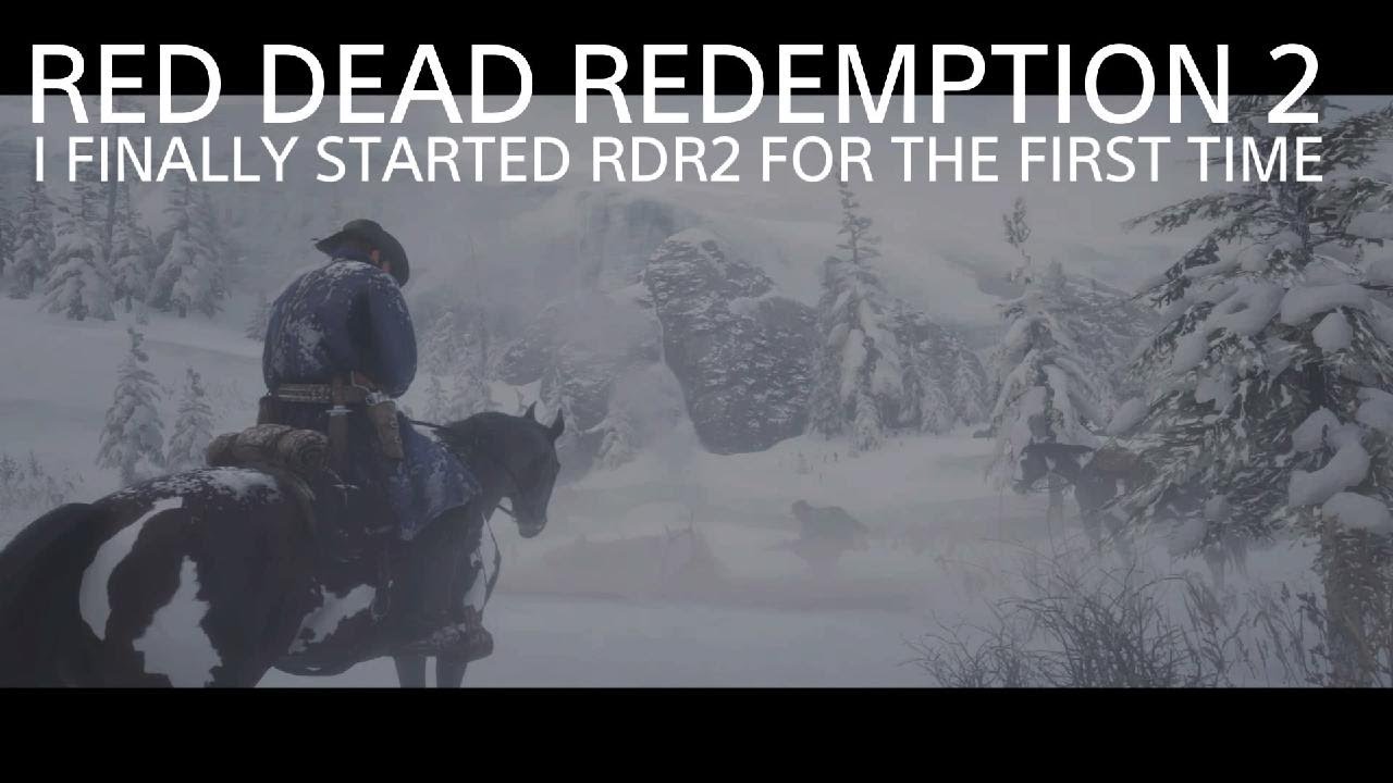 Red Dead Redemption 2 FIRST TIME EVER PLAYING ITS 2023 - YouTube